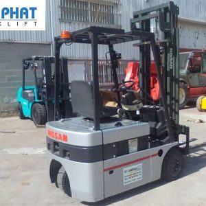 Xe Nâng Điện Nissan GN01L18HU 1.75 tấn, nâng cao 4.5 mét, ngồi lái (Nhật Bản)