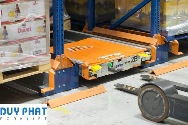 Pallet Shuttle là thiết bị hiện đại, rất tiện lợi cho người sử dụng