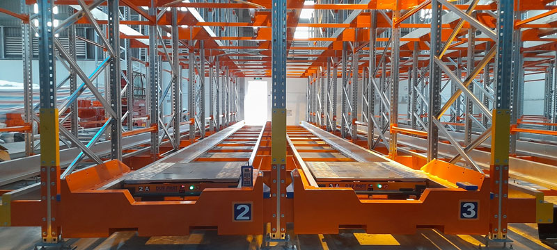 Robot pallet shuttle và những ưu điểm vượt trội mà nó đem lại