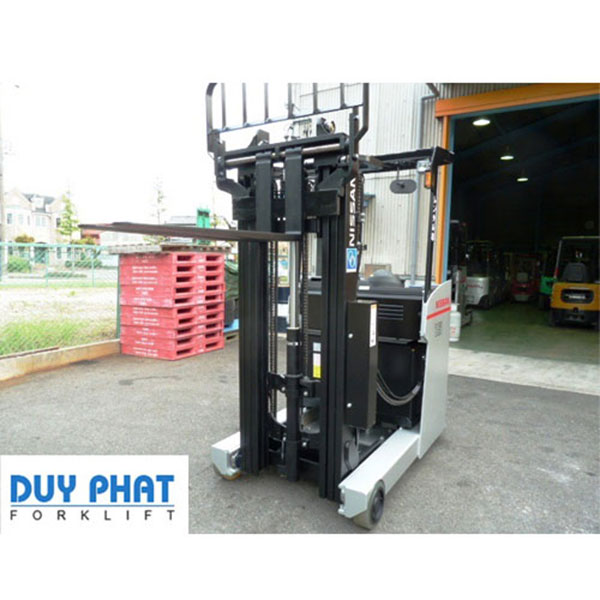 Xe nâng điện 2 tấn đứng lái nhỏ gọn