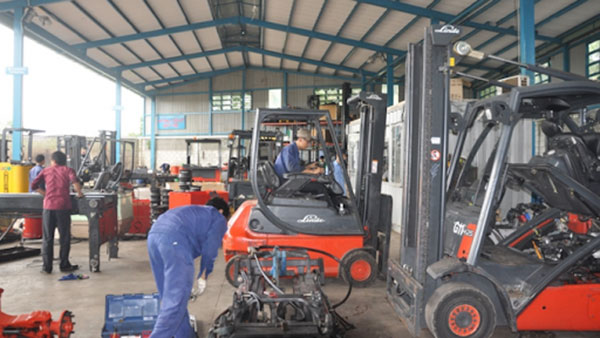 Nơi sửa chữa xe nâng hnagf chuyên nghiệp, uy tín