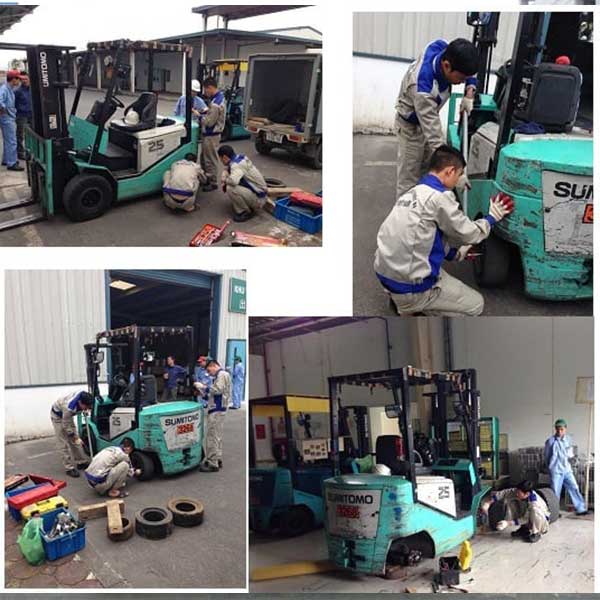 Dịch vụ sửa chữa xe nâng tại Đà Nẵng