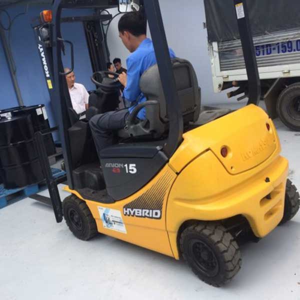 Xe Nâng Điện Komatsu 1.5 tấn, cao 3m ngồi lái