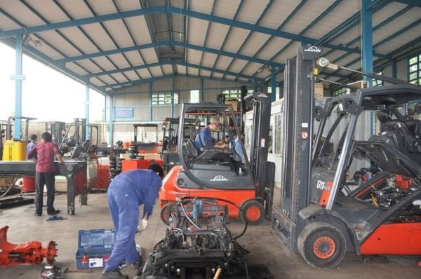 Dịch vụ sửa chữa xe nâng tại Bình Dương - Công ty Duy Phát