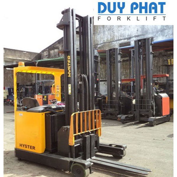 Xe Nâng Điện Hyster 2 tấn, nâng cao 9 mét, ngồi lái