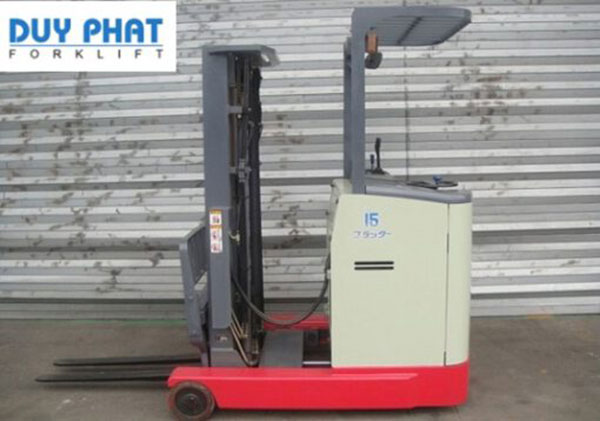 Xe Nâng Điện đứng lái Nichiyu 1.5 tấn, nâng cao 3 mét