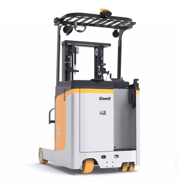 Xe nâng điện đứng lái reachtruck 1.5T FRA15 vận hành ổn định