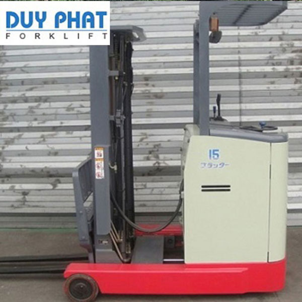 Top 15 mẫu xe nâng điện đứng chất lượng 8 Xe Nâng Điện đứng lái Nichiyu 1.5 tấn, nâng cao 3 mét