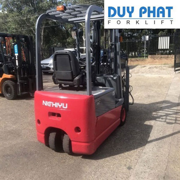 Xe Nâng Điện Nichiyu 1.5 tấn, nâng cao 4 mét, ngồi lái