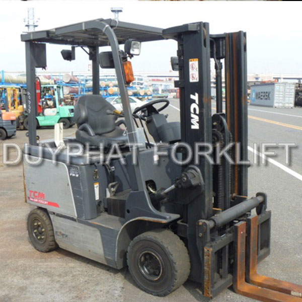 Xe Nâng Điện ngồi lái cũ TCM 2 tấn, nâng cao 3 mét