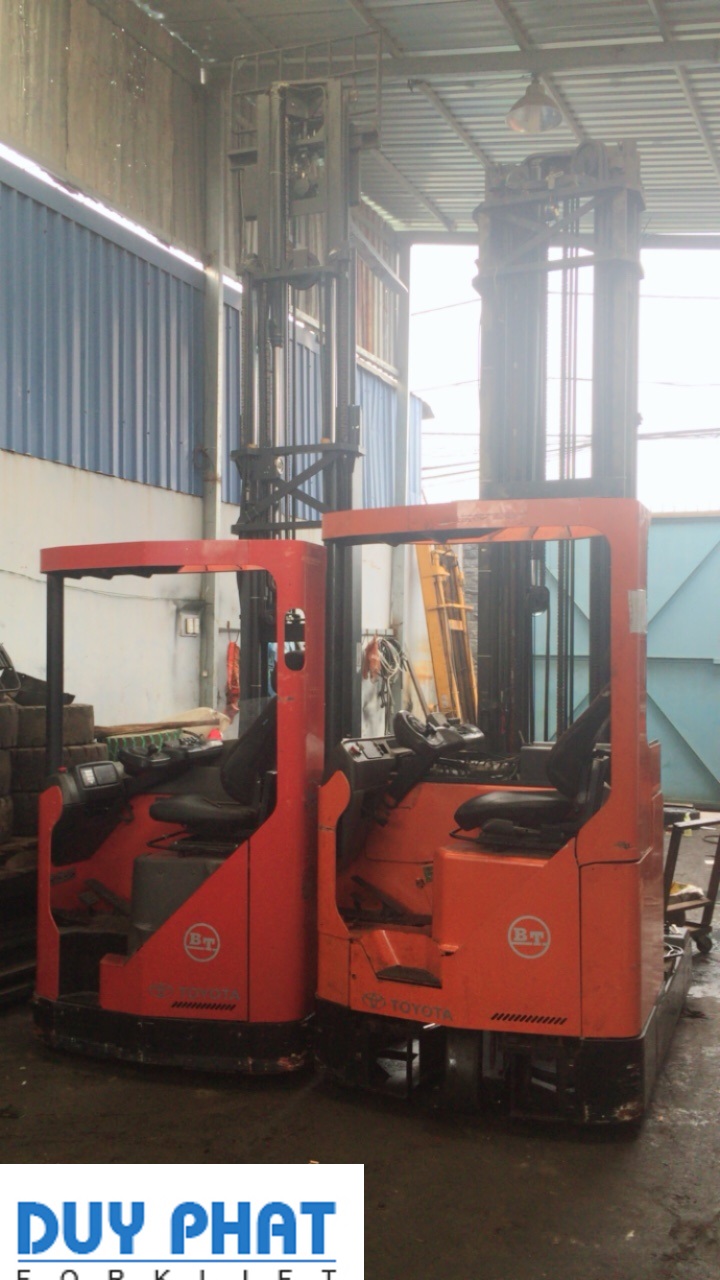 Xe Nâng BT 1.6 tấn, nâng cao 10.5 mét, ngồi lái