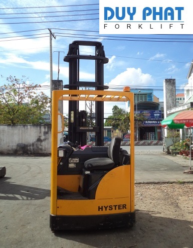 Xe Nâng Điện Hyster 1.6 tấn, nâng cao 8.5 mét, ngồi lái