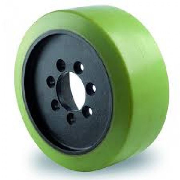 Phụ tùng xe nâng điện đứng lái chính hãng, giá gốc 5 Phụ tùng bánh xe nâng PU