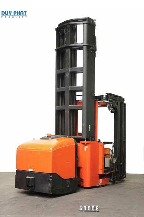 Phương pháp tổ chức kho hiệu quả 2 Xe nâng lối đi hẹp