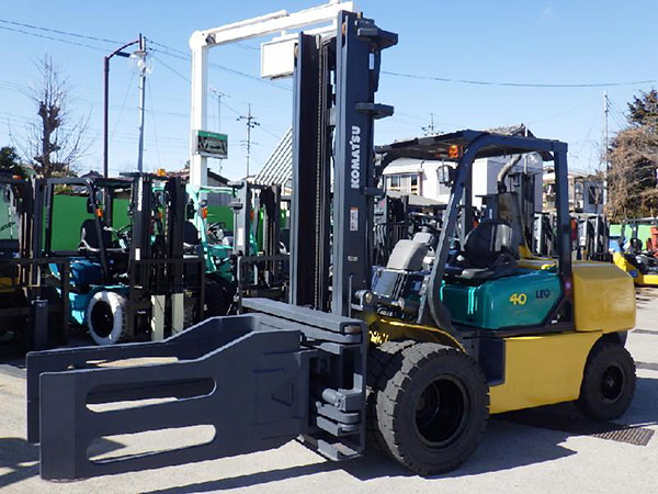 Cấu tạo xe nâng kẹp vuông