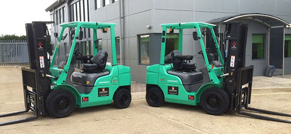 Xe nâng hàng bền bỉ từ thương hiệu Mitsubishi