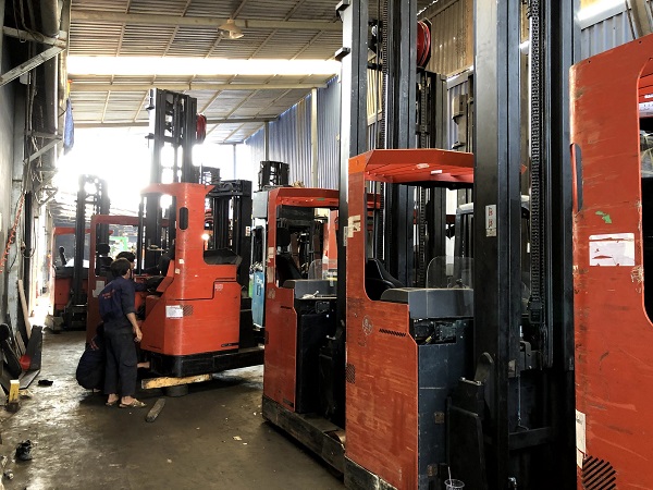 Công ty xe nâng Duy Phát - Chuyên cung cấp xe nâng hàng giá rẻ 5 Sua chua bao tri xe nang