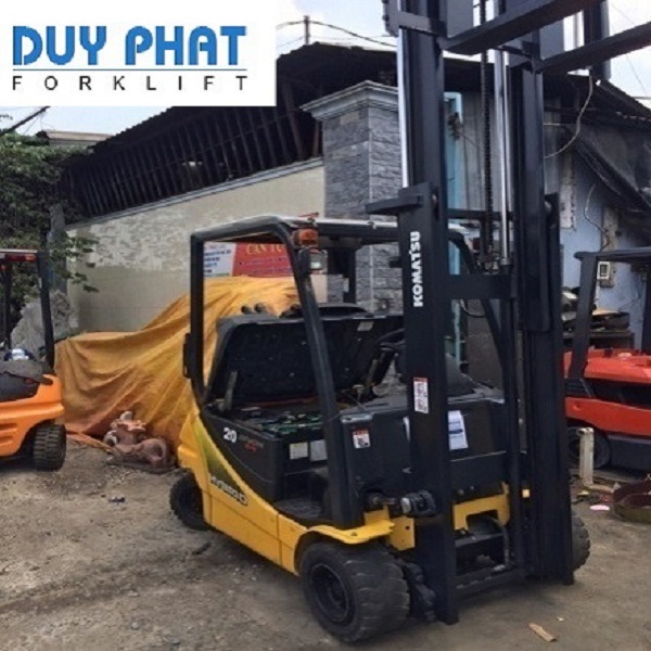 Các mẫu xe nâng chạy điện bán chạy nhất hiện nay 2022 4 Xe Nang Dien Komatsu FB20A–12 2 tan 1
