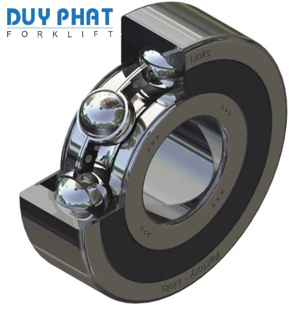 Cấu tạo bạc đạn của bánh xe Robot Pallet Shuttle khá đơn giản