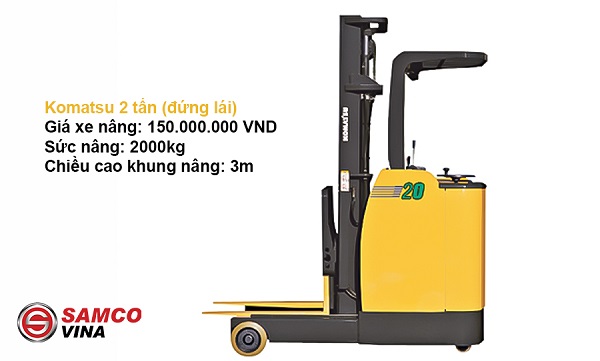 Báo giá xe nâng điện bình dương mới nhất 2 xe nang dien dung lai Toyota 1.5 tan 7FRB15 1