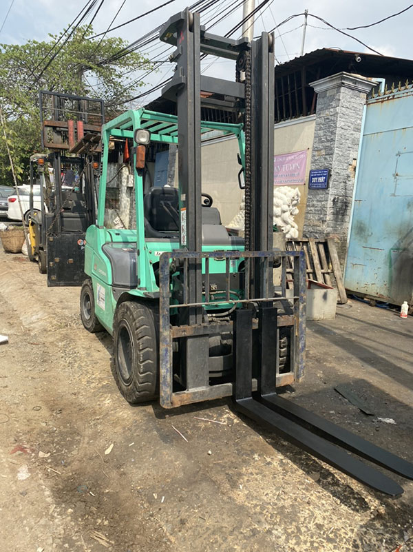 Xe nâng dầu Mitshubishi có năng suất lao động cao