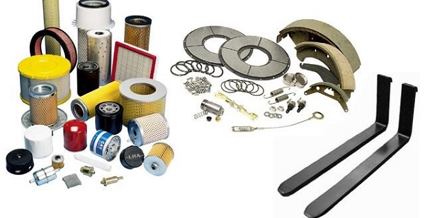 Các loại phụ tùng cấu tạo nên xe nâng Komatsu
