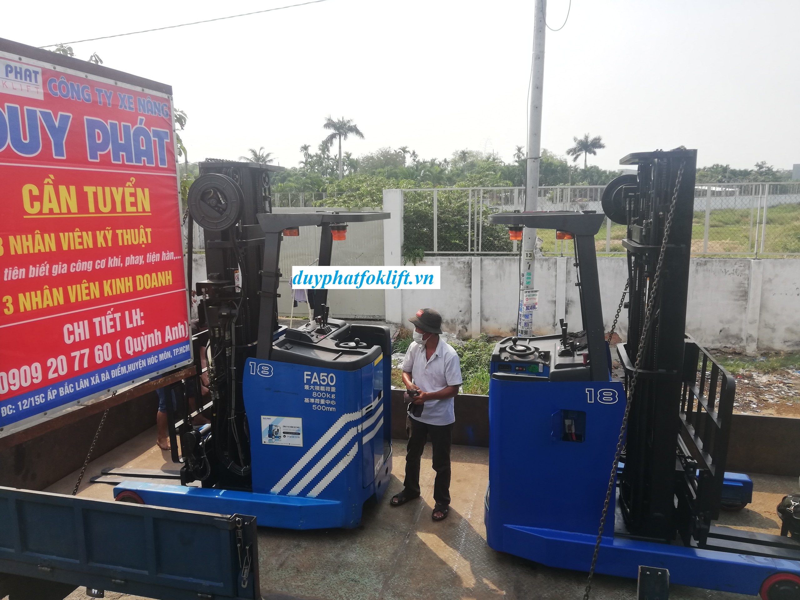 Xe nâng điện TCM1.8T-6M