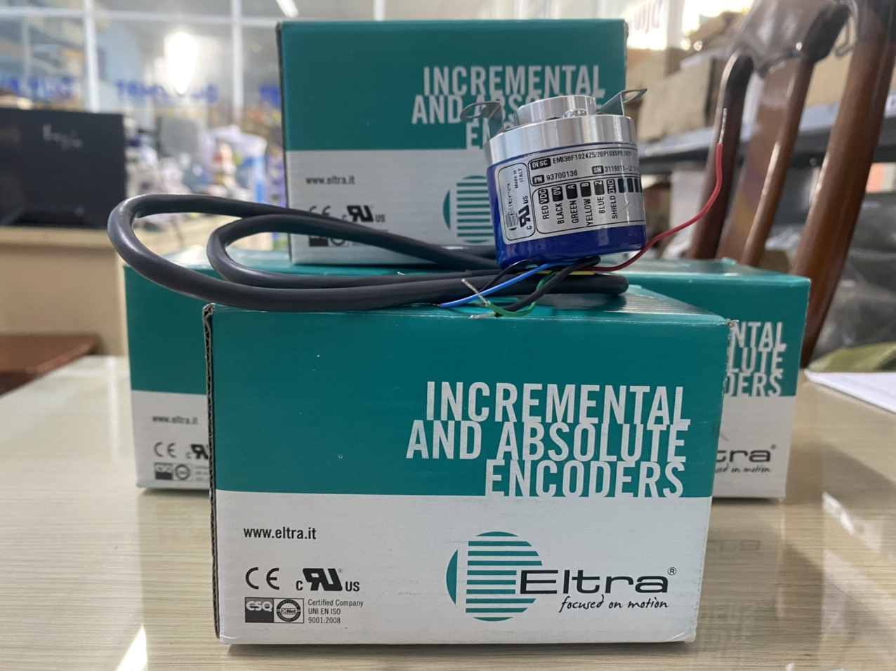 Encoder motor robot radio pallet shuttle AUTOSAT EMI38F1024Z5/28P10X6PR.1029 ELTRA