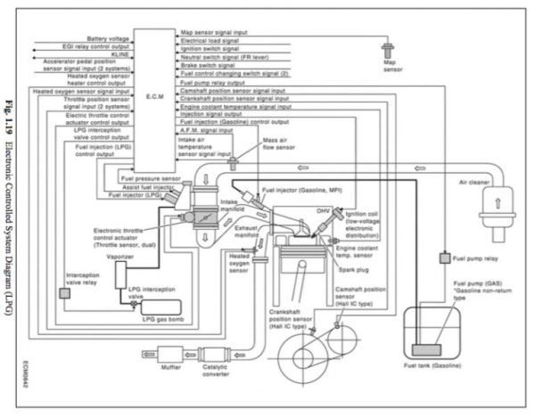 Sơ đồ hệ thống điện xe nâng TCM