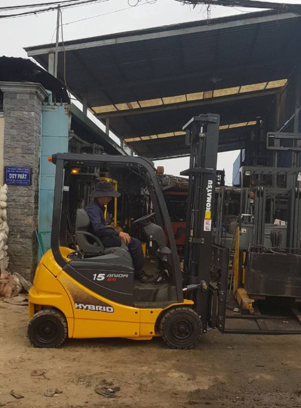 Sự cố xe nâng điện - Hư hỏng Tampour
