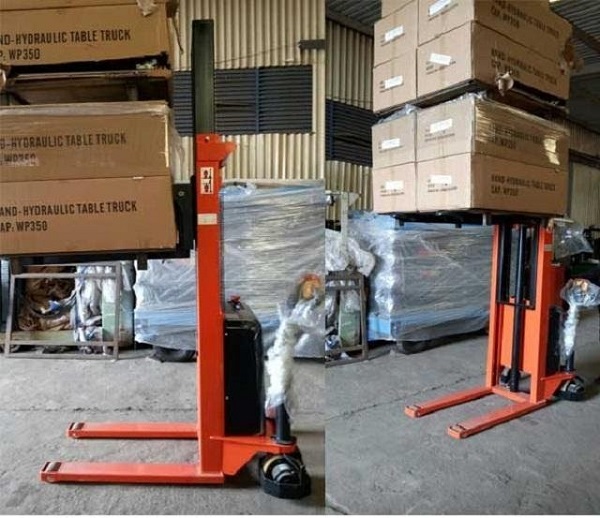 Mẫu xe nâng điện tiện lợi và phù hợp sử dụng trong nhiều không gian