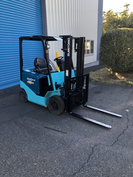 Công suất xe nâng điện Sumitomo 1.5 tấn