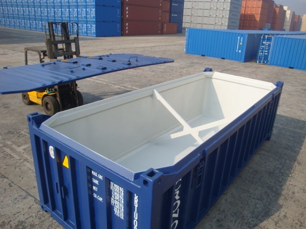 Mẫu container 20 feet open top