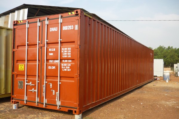 Mẫu container 40 feet cao