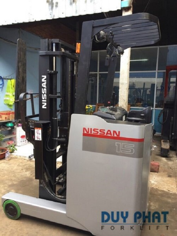 Xe nâng điện Nissan đứng lái model U01F15