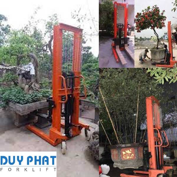 Kết cấu xe nâng nâng cây cảnh vô cùng chắc chắn