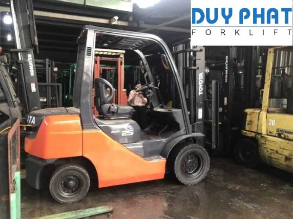 Xe nâng gas không cần phải được bảo dưỡng, sửa chữa thường xuyên