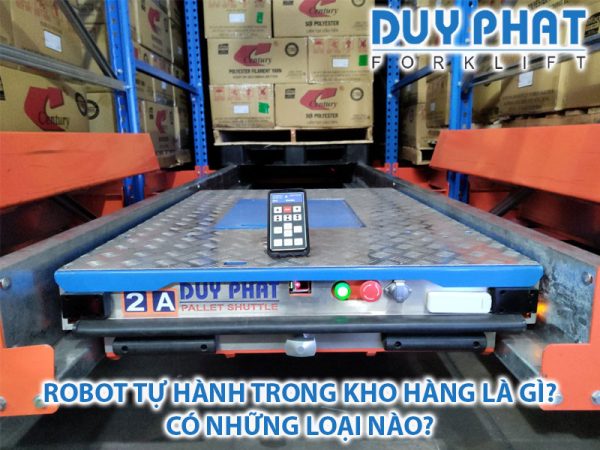 Robot tự hành trong kho hàng là gì? Có những loại nào?