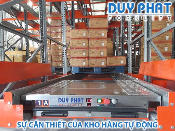 Sự cần thiết của kho hàng tự động