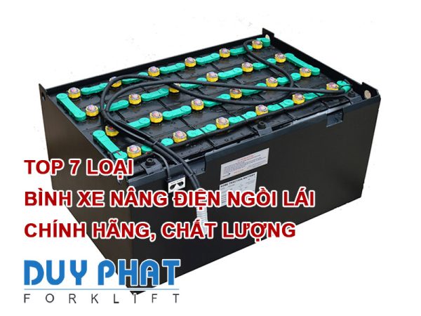 Bình xe nâng điện ngồi lái