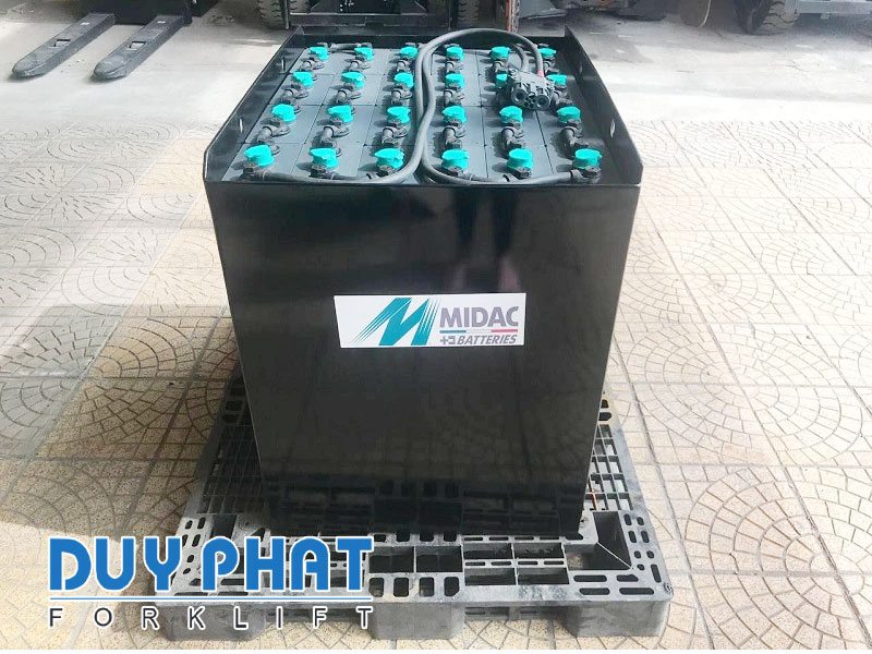 Bình xe nâng điện ngồi lái MIDAC