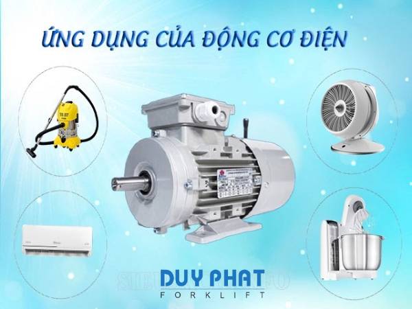 Ứng dụng của động cơ điện