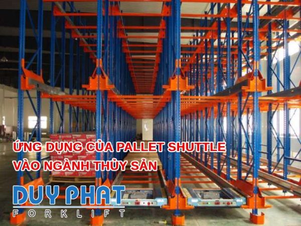 Ứng dụng của Pallet Shuttle vào ngành thuỷ sản
