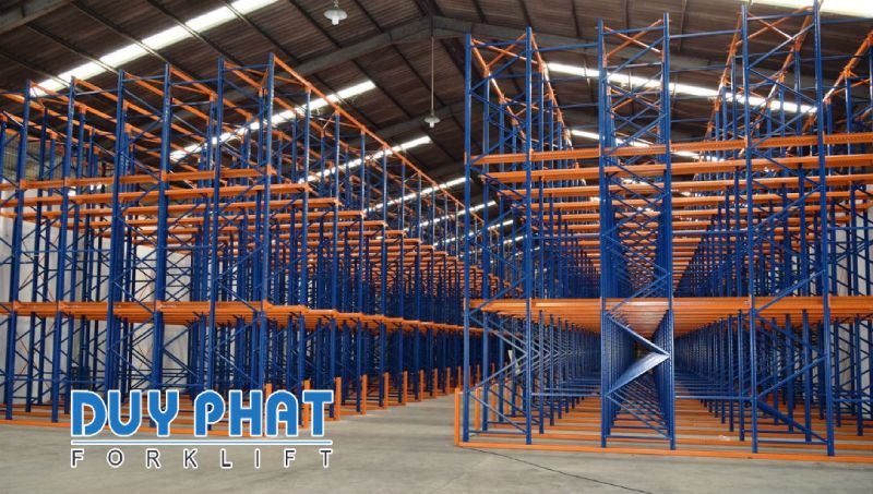 Kệ drive in có thể dùng được trong nhiều kho hàng