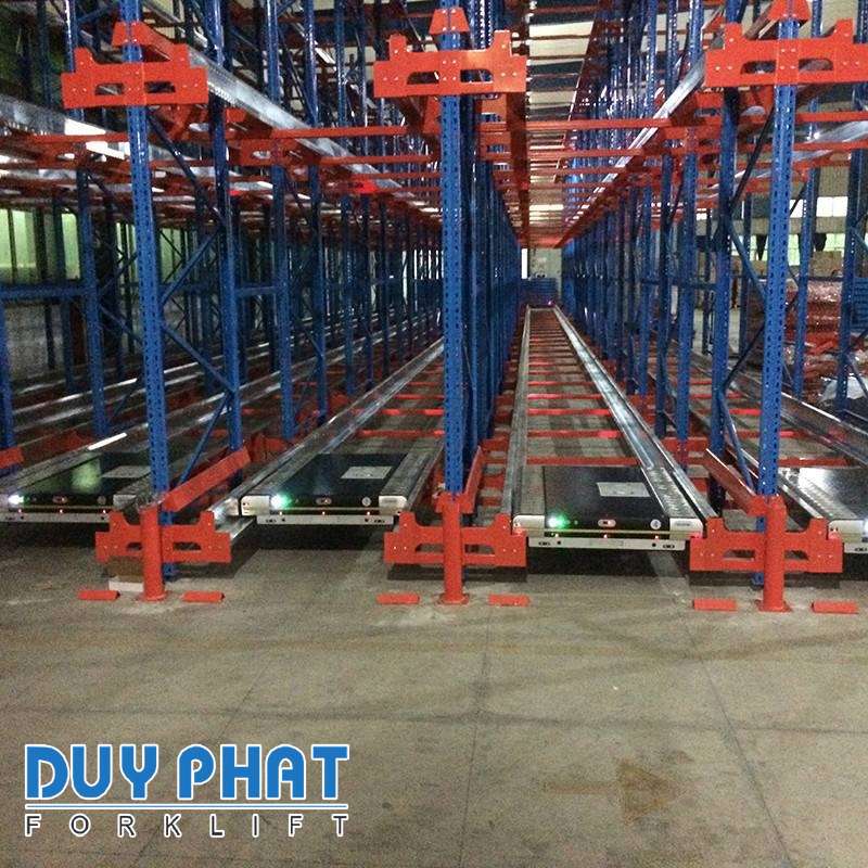 Ứng dụng của Pallet Shuttle vào ngành sản xuất nhựa, cao su 6 Hệ thống Pallet Shuttle bảo đảm an toàn lao động