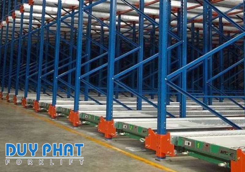 Cấu tạo hệ thống kho thông minh Pallet Shuttle