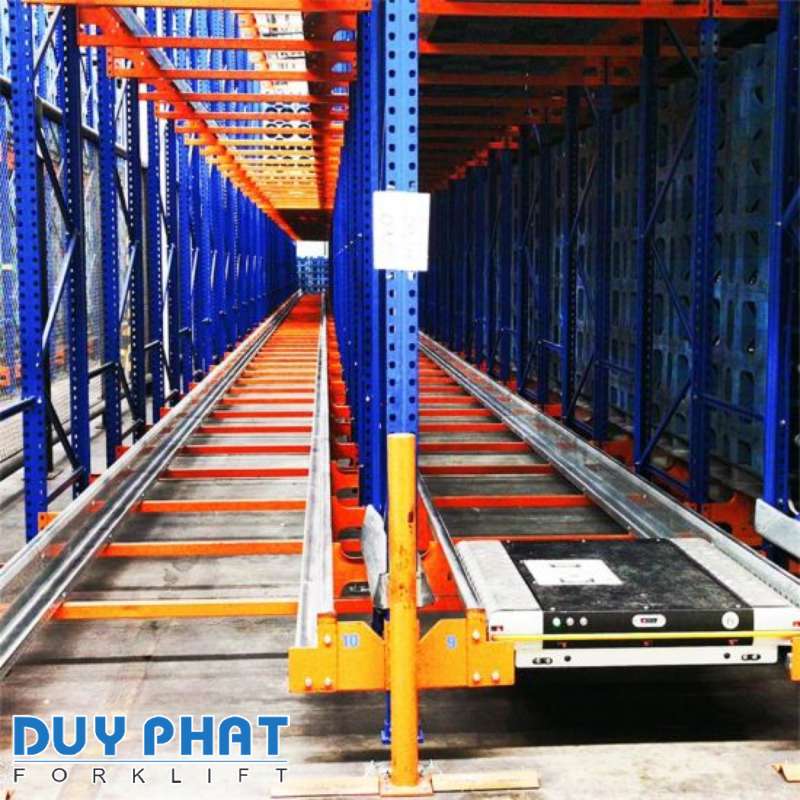 Cấu tạo kho hàng Pallet Shuttle