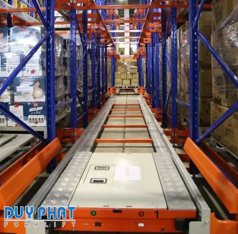 Hệ thống Pallet Shuttle đảm bảo an toàn cho con người và hàng hóa