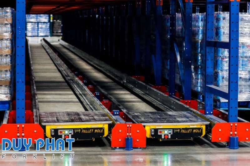 Kho chứa hàng thông minh Pallet Shuttle