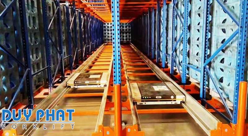 Kho Pallet Shuttle có thể lưu trữ được nhiều loại hàng hóa